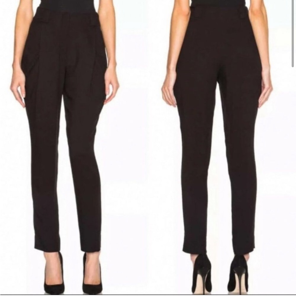 L'Agence D Lee Y2K Draped Cargo Baggy Pants High Waisted Lightweight Utility sz6